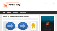 Desktop Screenshot of blog.render.com.br